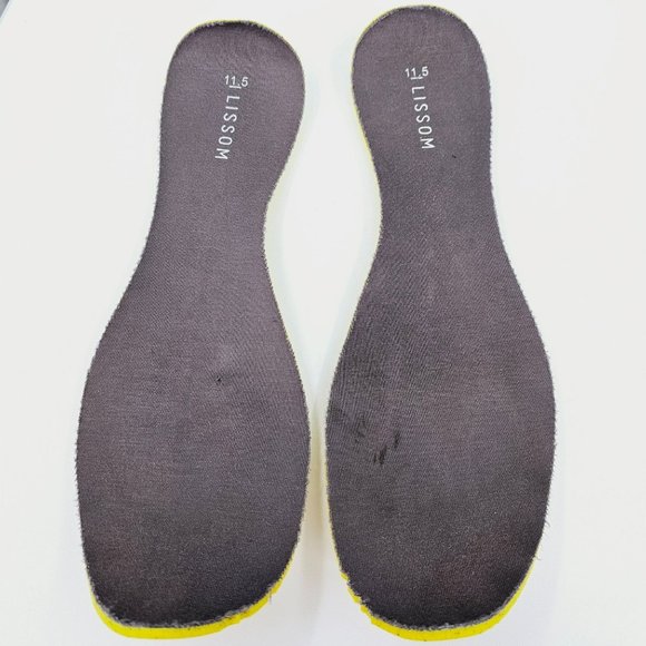 LISSOM Flytes 11.5 Ballet Flats Blue Leopard Print Navy Soles Slip On Comfort - Picture 10 of 15